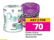 Clores 72.5g Or Stimorol Gum Bottle 84g Assorted-For Any 2