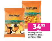Montagu Mixed Dried Fruit 250g Or Mango 100g-Each