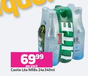 Castle Lite NRBs-24 x 340ml Per Pack 