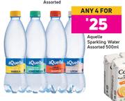 Aquelle Sparkling Water Assorted-For Any 4 x 500ml
