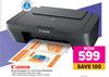 Canon Pixma Everyday 3 In 1 Ink Printer MG2540S