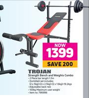 Trojan dumbbell 200 bench outlet