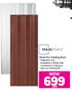 Mainstays 6mm PVC Folding Door-Each