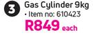 Cadac 9Kg Gas Cylinder