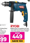 Ryobi 650W Impact Corded Drill PD-650