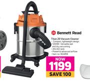 Bennett Read Titan 20 Vacuum Cleaner