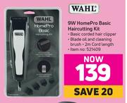 Wahl 9W Home Pro Basic Hair Cutting Kit