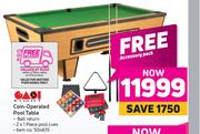 Easi Eight Coin Operated Pool Table