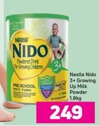 Nestle Nido 3+ Growing Up Milk Powder-1.8Kg