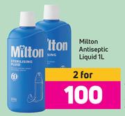 Milton Antiseptic Liquid-For 2 x 1L