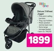 Little One Deluxe 3 Wheel Jogger