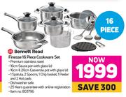 Bennett Read Finesse 16 Piece Cookware Set