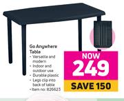 Go Anywhere Table