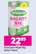 Twinsaver Mighty Big Roller Towel-Each