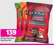 Ol'Roy Dog Food Assorted-8Kg Each