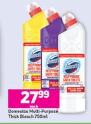 Domestos Multi Purpose Thick Bleach-750ml Each