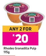 Rhodes Granadilla Pulp-For Any 2 x 115g