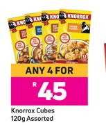 Knorrox Cubes Assorted-For Any 4 x 120g