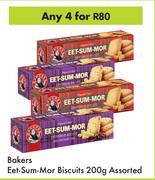 Bakers Eet Sum Mor Biscuits Assorted-For Any 4 x 200g