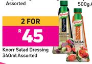 Knorr Salad Dressing Assorted-For 2 x 340ml