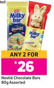 Nestle Chocolate Bars Assorted-For Any 2 x 80g
