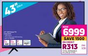 Samsung 43" (109cm) UHD Smart TV 43U7000