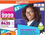 Sinotec 65" (165cm) UHD Android TV STL-65U20AT