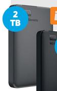 WD 2TB Elements Black Hard Drive WDBU6Y0020BB-Each