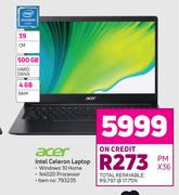 Acer 39cm Intel Celeron Laptop