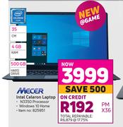 Mecer 35cm Intel Celeron Laptop