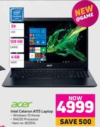 Acer 39cm Intel Celeron A115 Laptop