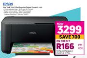 Epson Eco Tank 3 In 1 Multifunction Colour Printer L3150