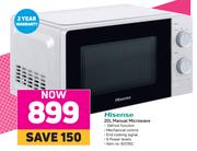 Hisense 20L Manual Microwave