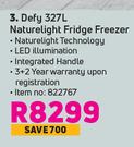 Defy 327L Nature Light Fridge Freezer