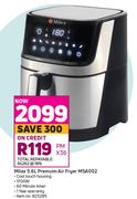 Milex 5.6L Premium Air Fryer MSA002