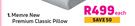 Memre New Premium Classic Pillow-Each