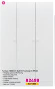 Ucan 1350mm Built In Cupboards White