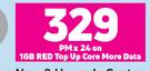 Tecno Camon 17P LTE 4G Smartphone-On 1GB Red Top Up Core More Data