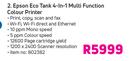 Epson Eco Tank 4 In 1 Multi Function Colour Printer
