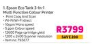 Epson Eco Tank 3 In 1 Multi Function Colour Printer