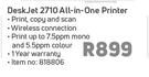 HP 2710 All In One Printer