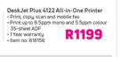 HP Deskjet Plus 4122 All In One Printer