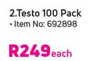 USN Testo-100's Pack Each