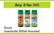 Doom Insecticide Assorted-For Any 3 x 300ml