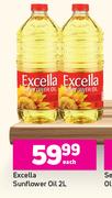 Excella Sunflower Oil-2Ltr Each