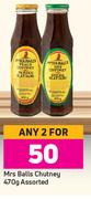 Mrs Balls Chutney Assorted-For Any 2 x 470g