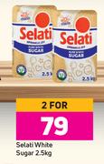 Selati White Sugar-For 2 x 2.5kg