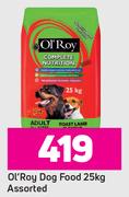 Ol'Roy Dog Food Assorted-25kg
