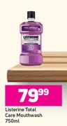 Listerine Total Care Mouthwash-750ml
