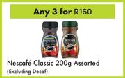Nescafe Classic Assorted-For Any 3 x 200g